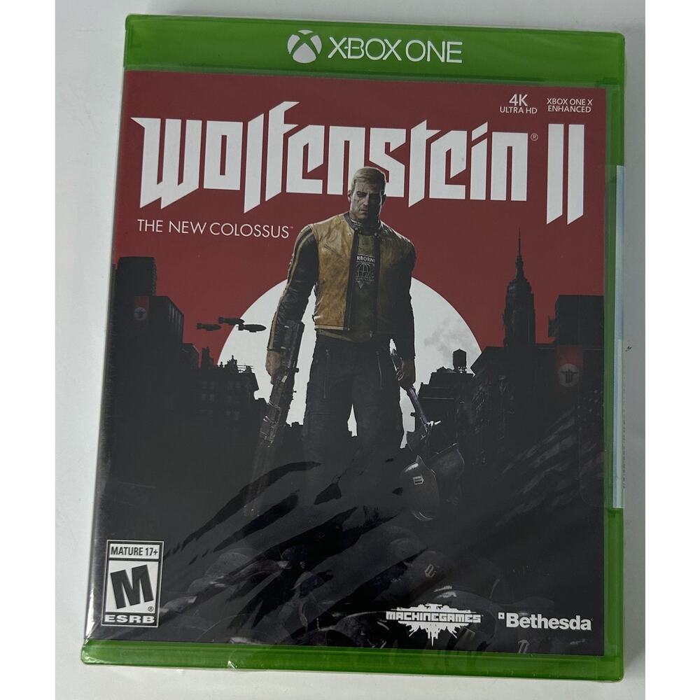 Wolfenstein II: The New Colossus - Factory Sealed for Xbox One!
